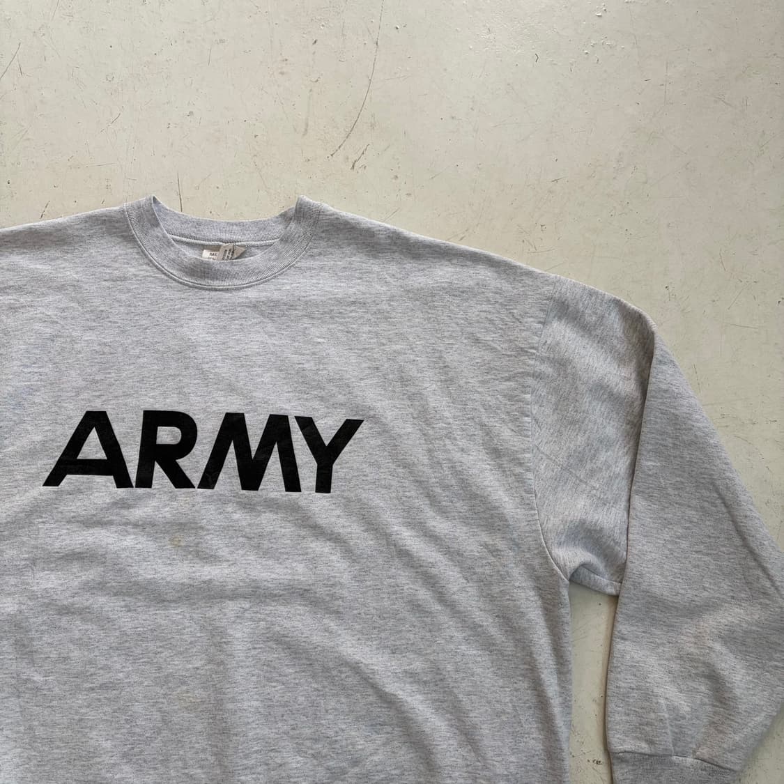 US ARMY USA OG 미육군 빈티지 스웻셔츠 XL 상품이미지2