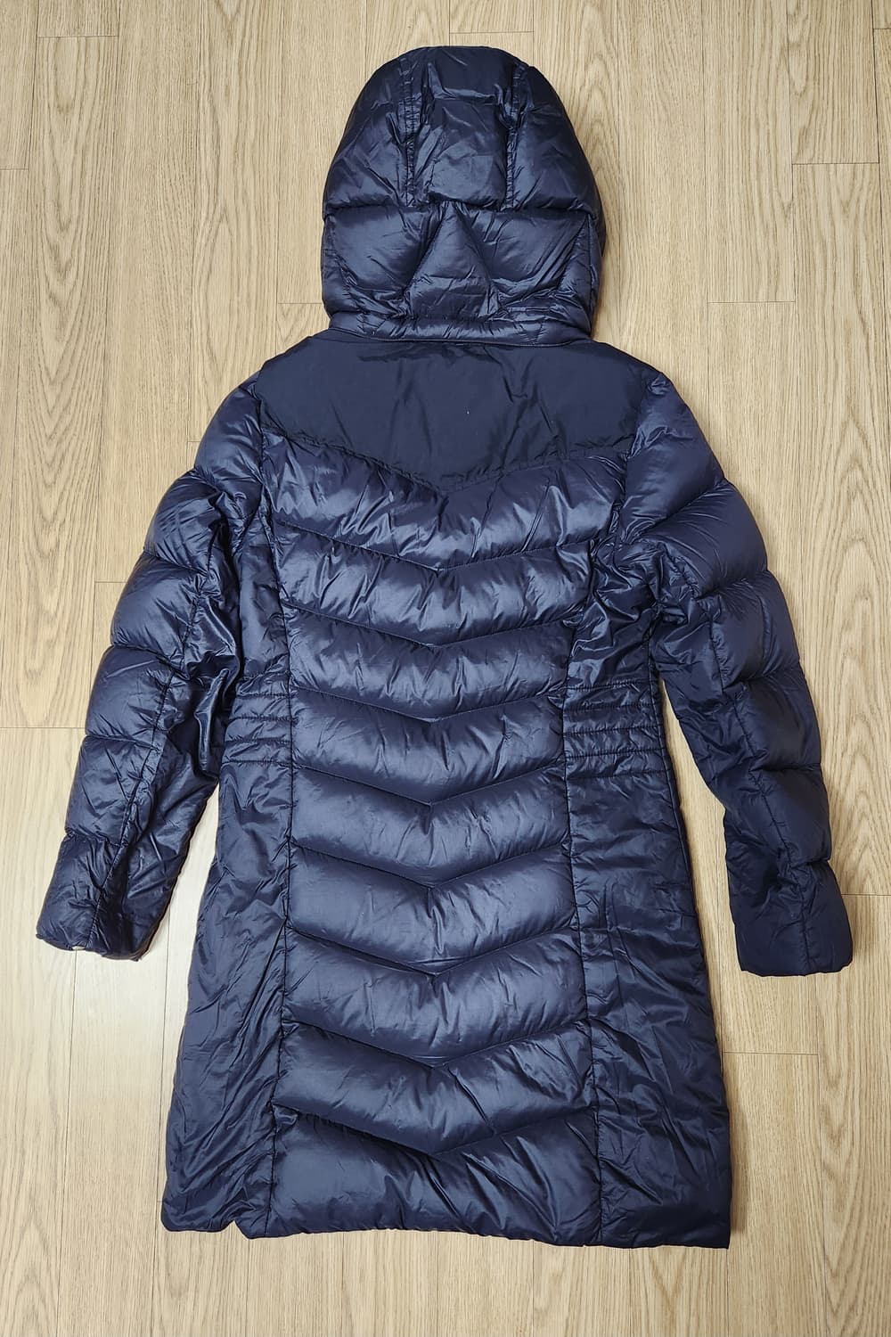 노스페이스 우먼 화이트라벨 몬타누스 롱 구스다운 쟈켓, 롱 구스다운 점퍼 상품이미지2