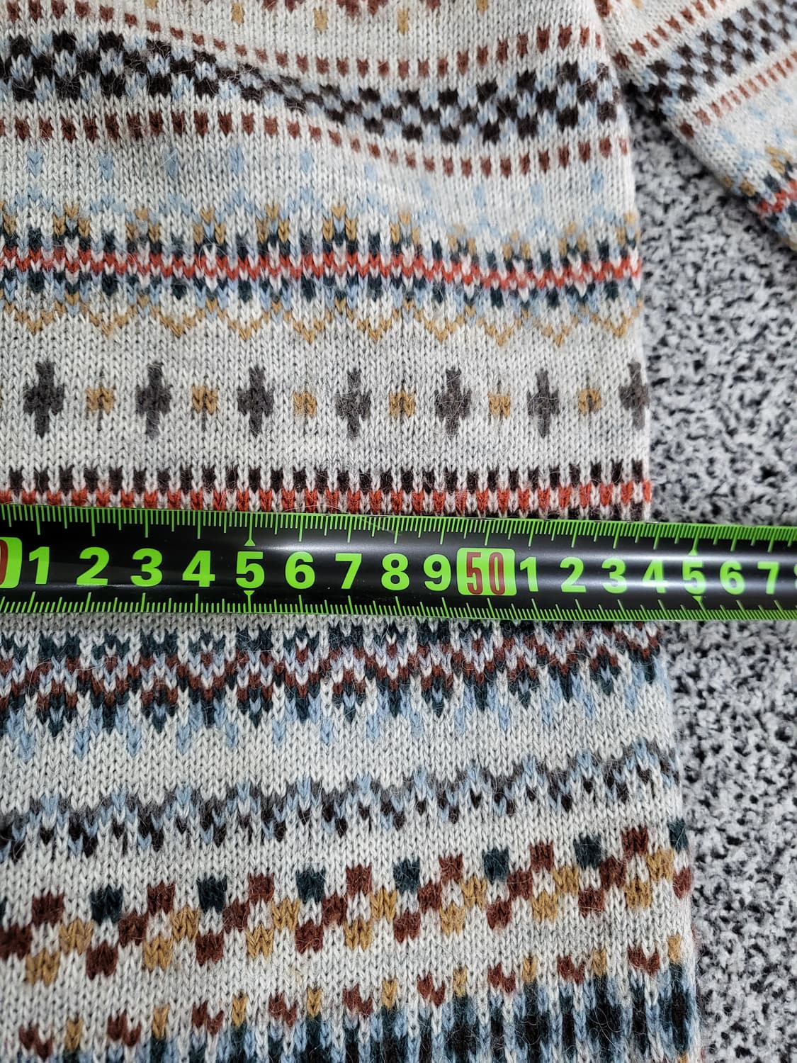 라코스테 패턴 니트 상품이미지8