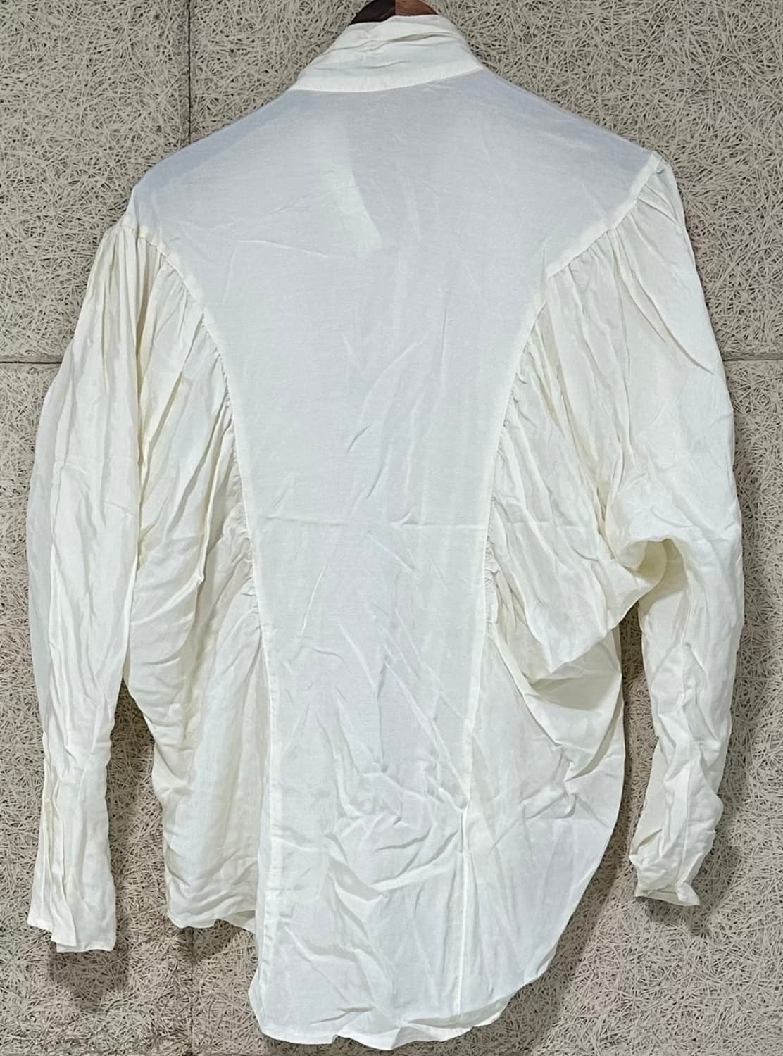 아이보리 블라우스 새상품 55 M 상품이미지4