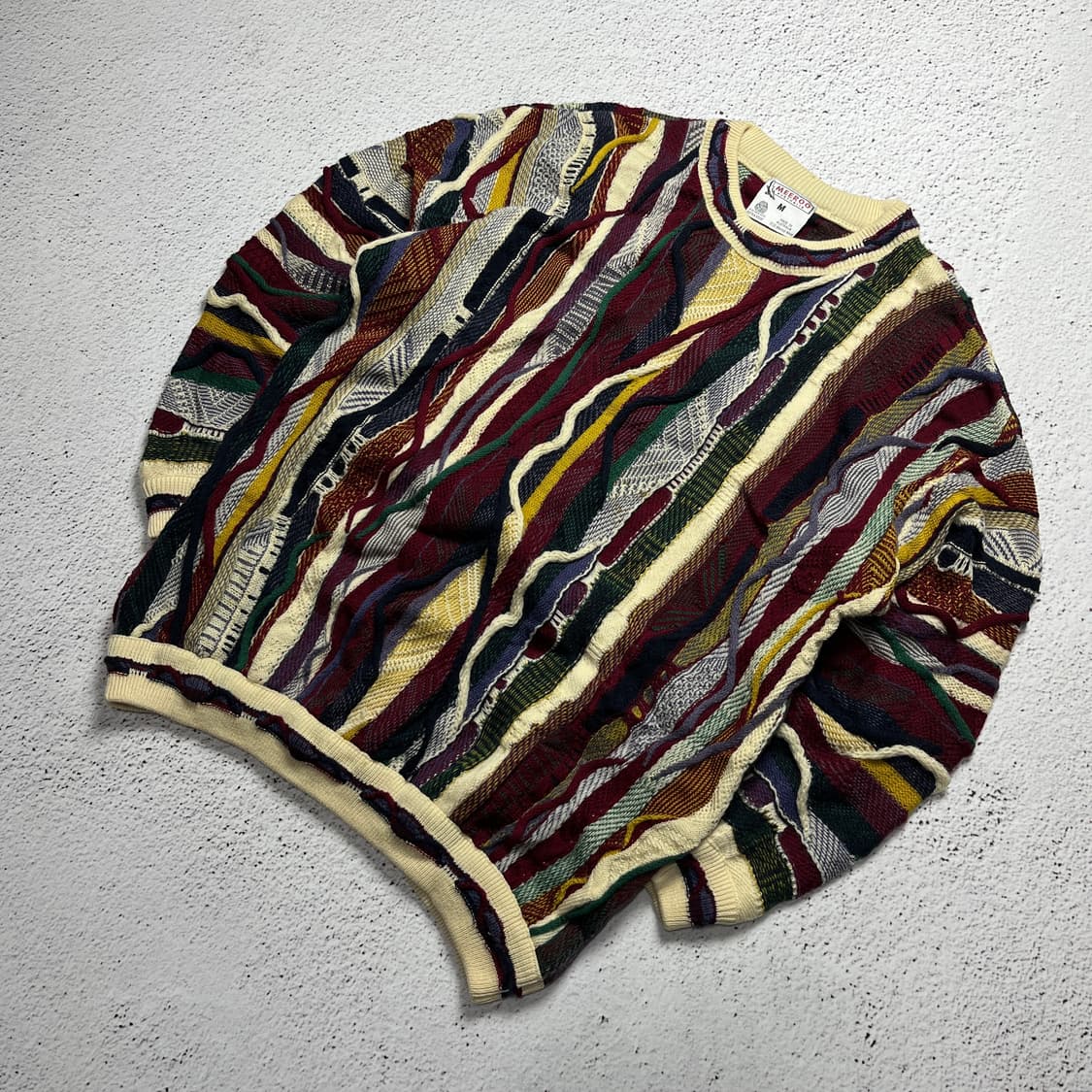 Vintage 90s MEEROO Knit Sweater 상품이미지1