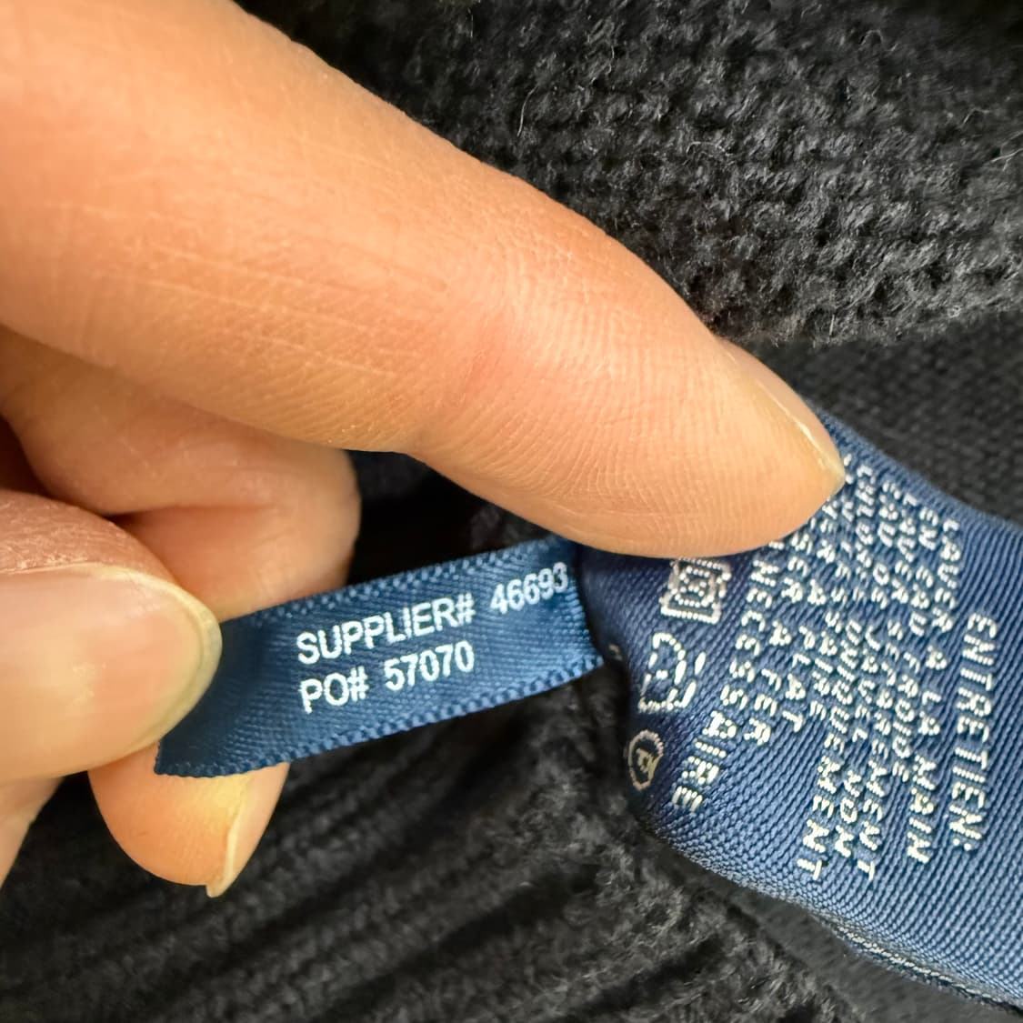 M 폴로랄프로렌 케이블 니트 집업 0331T 상품이미지4