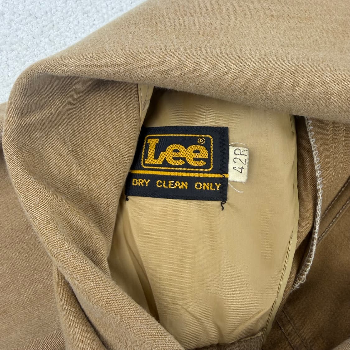 80s LEE 베이지 2B 스포츠 자켓 (42R) 상품이미지6