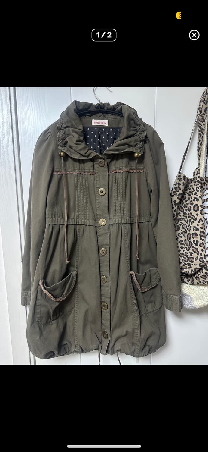 Sorridere 야상원피스 상품이미지1