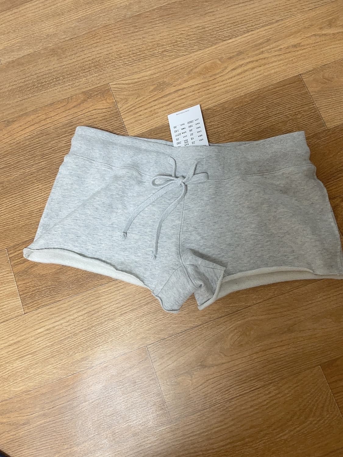 브랜디멜빌 라이트그레이 반바지 숏팬츠 상품이미지1