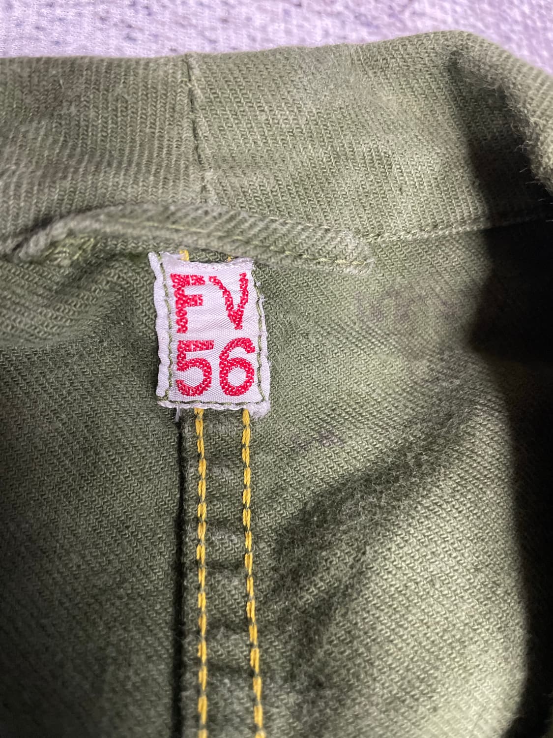 60s Swedish ARMY 메카닉워크 자켓 상품이미지5