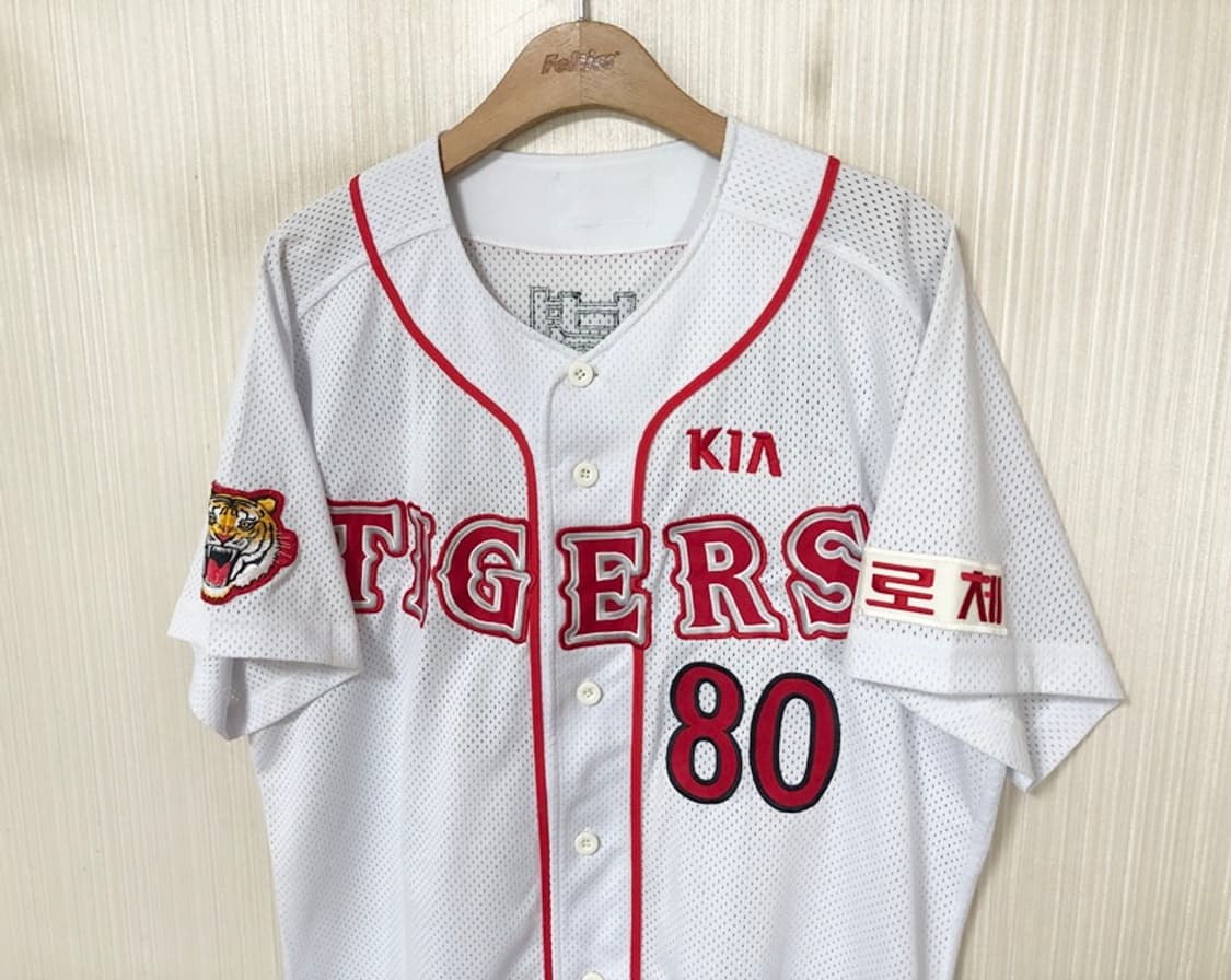 KBO ZETT 기아타이거즈 홈유니폼/코치실착 #80 황병일 상품이미지5