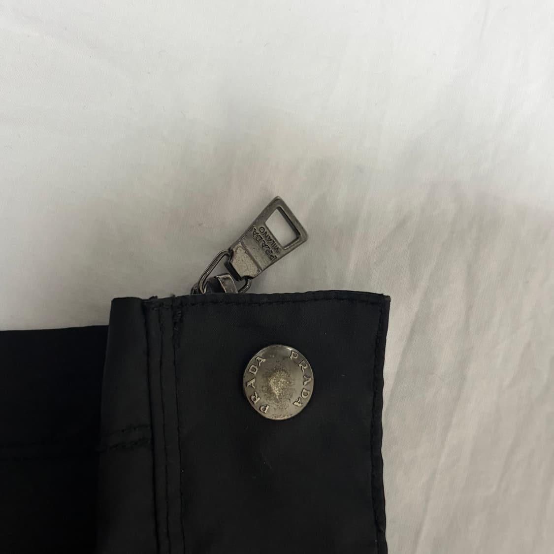 00s 프라다 스포츠 레드라벨 지퍼 자켓 (베스트 활용 가능) 상품이미지8