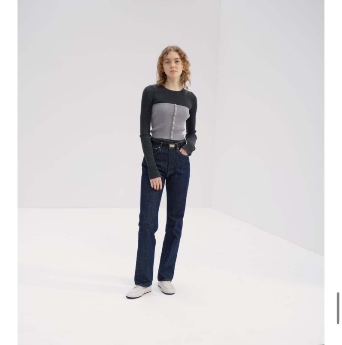 auralee 오라리 하드 트위스트 데님 5p(26) 상품이미지2