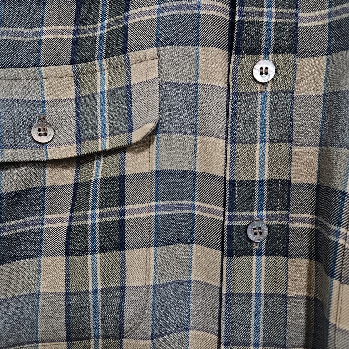 입생로랑 뿌르옴므 체크셔츠 95(100-105) 상품이미지6