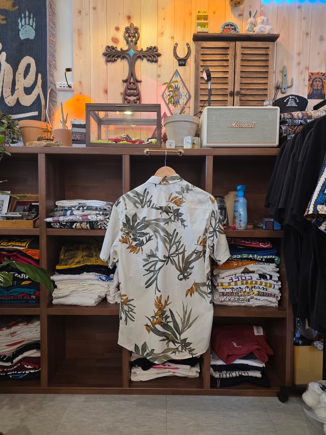 QUIKSILVER Botanical Hawaiian Shirt 상품이미지5