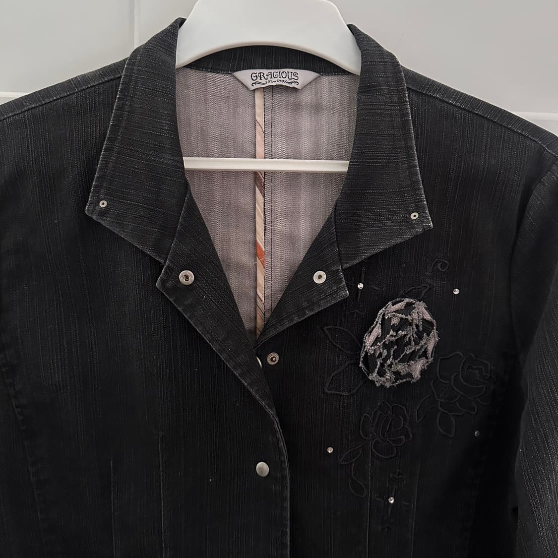 일본 빈티지 데님 셔츠 자켓 상품이미지7