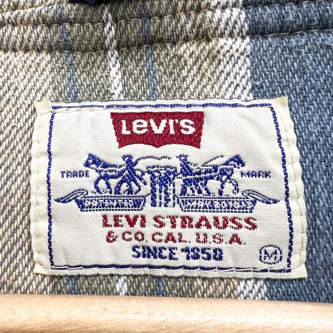 리바이스 U.S.A 네이비 스티치 블랭킷 풀오버 아노락 상품이미지8