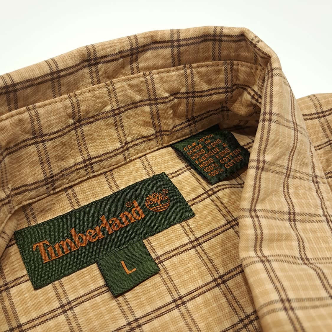 CK083 L 팀버랜드 90s 홍콩판 멀티 체크 셔츠 남방 상품이미지3