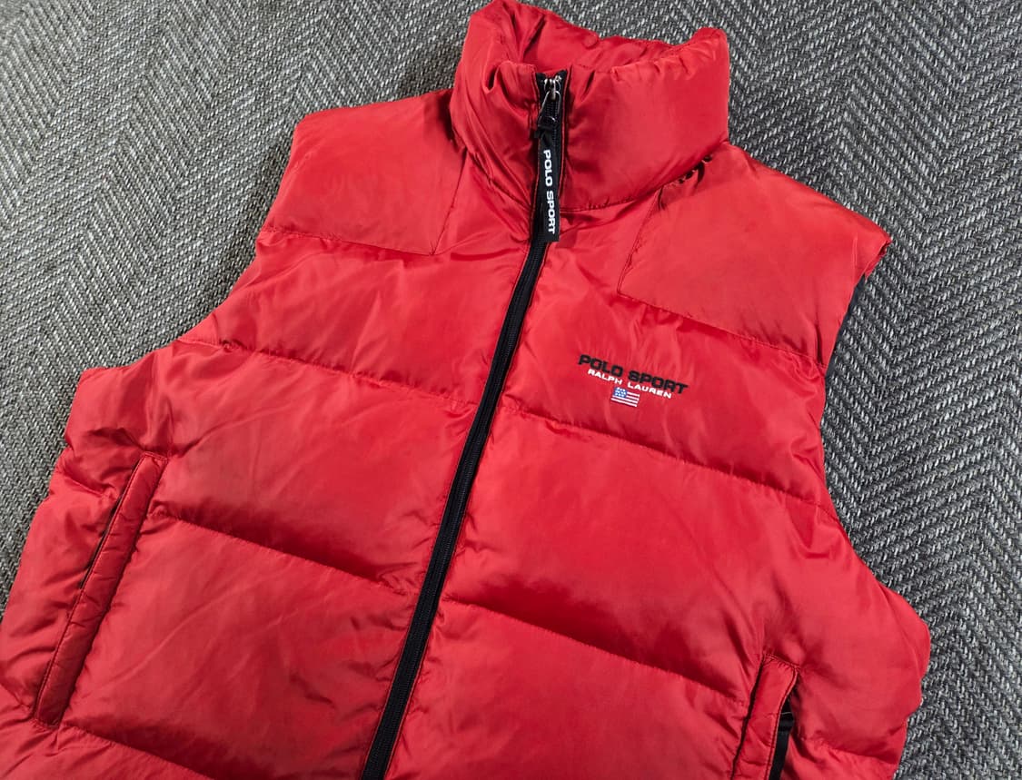 폴로 스포츠 랄프로렌 90s 패딩 베스트 상품이미지1