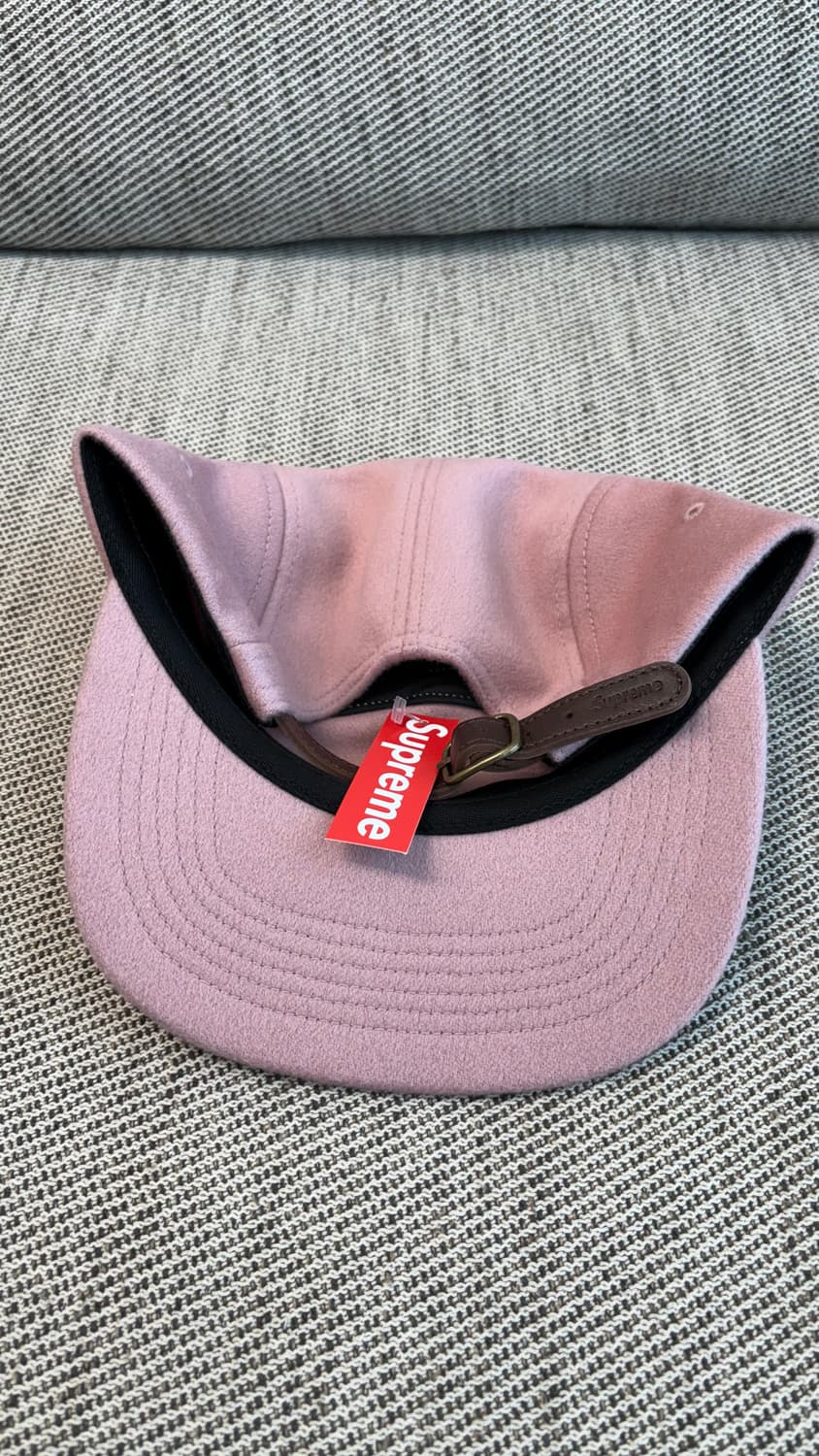 슈프림 울 캠프캡 핑크 상품이미지4