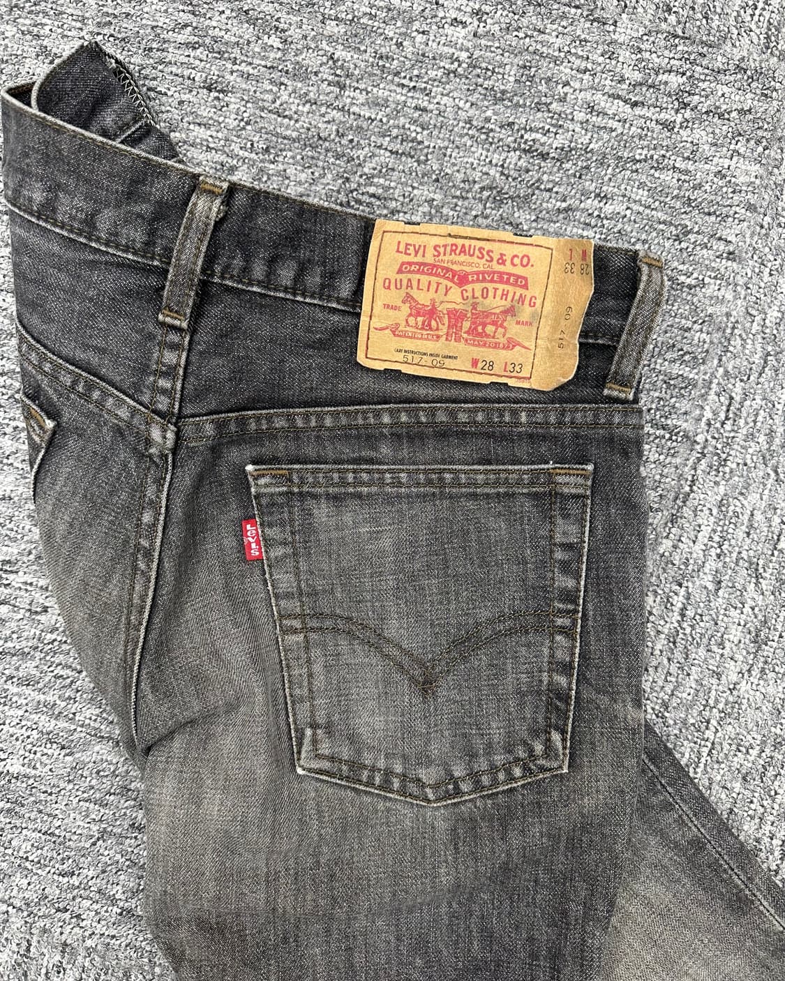 (허단37)00'S 리바이스 517-09 부츠컷-M1862 상품이미지7