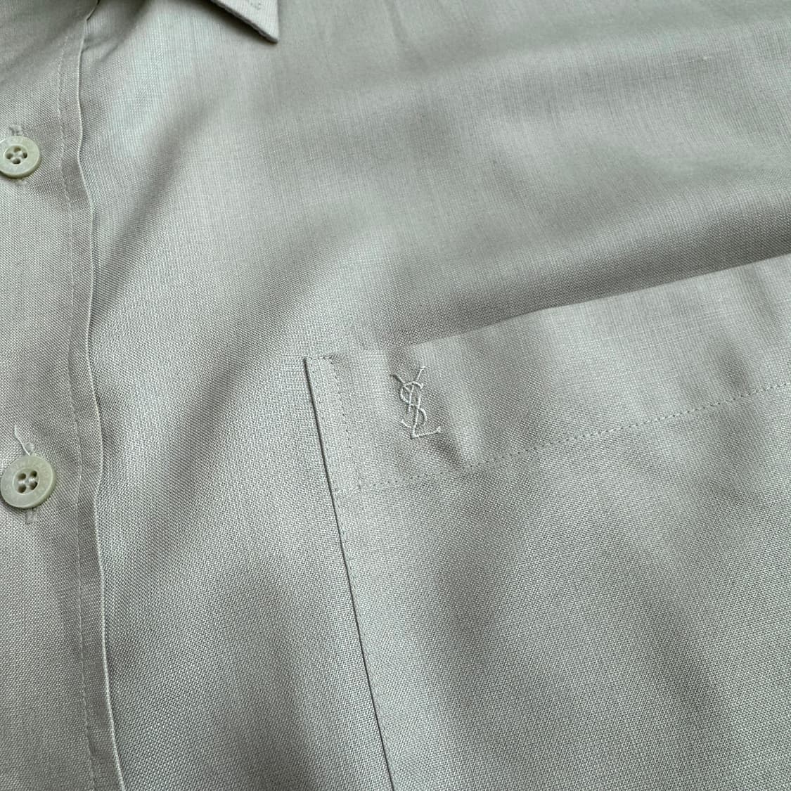 입생로랑 90s YSL로고 셔츠 상품이미지4