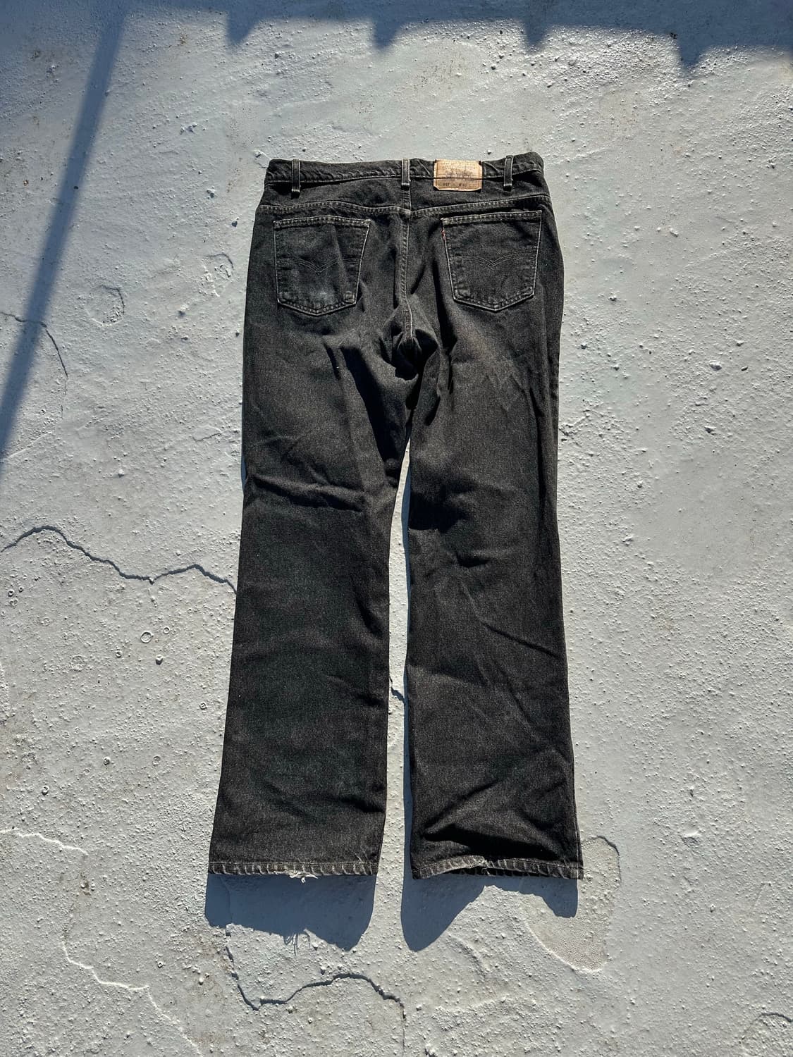 90s levi's 517 Black 빈티지 리바이스 플레어핏 40 상품이미지5