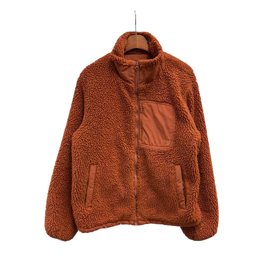 [M] 골라 오렌지브라운 플리스 자켓 상품이미지3