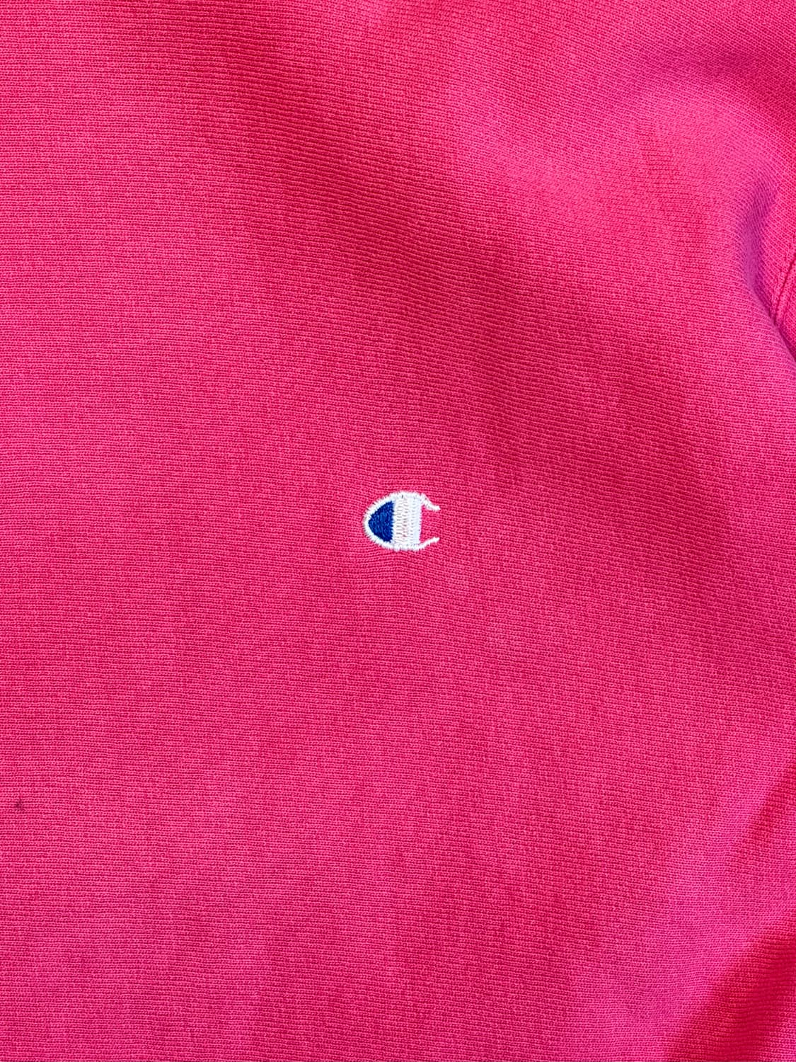 90s 빈티지 챔피온 리버스위브 네온핑크 스웻셔츠 상품이미지2