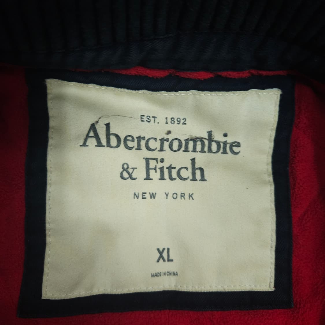 아베크롬비 멀티 지퍼 울프죠 자켓 XL 상품이미지7