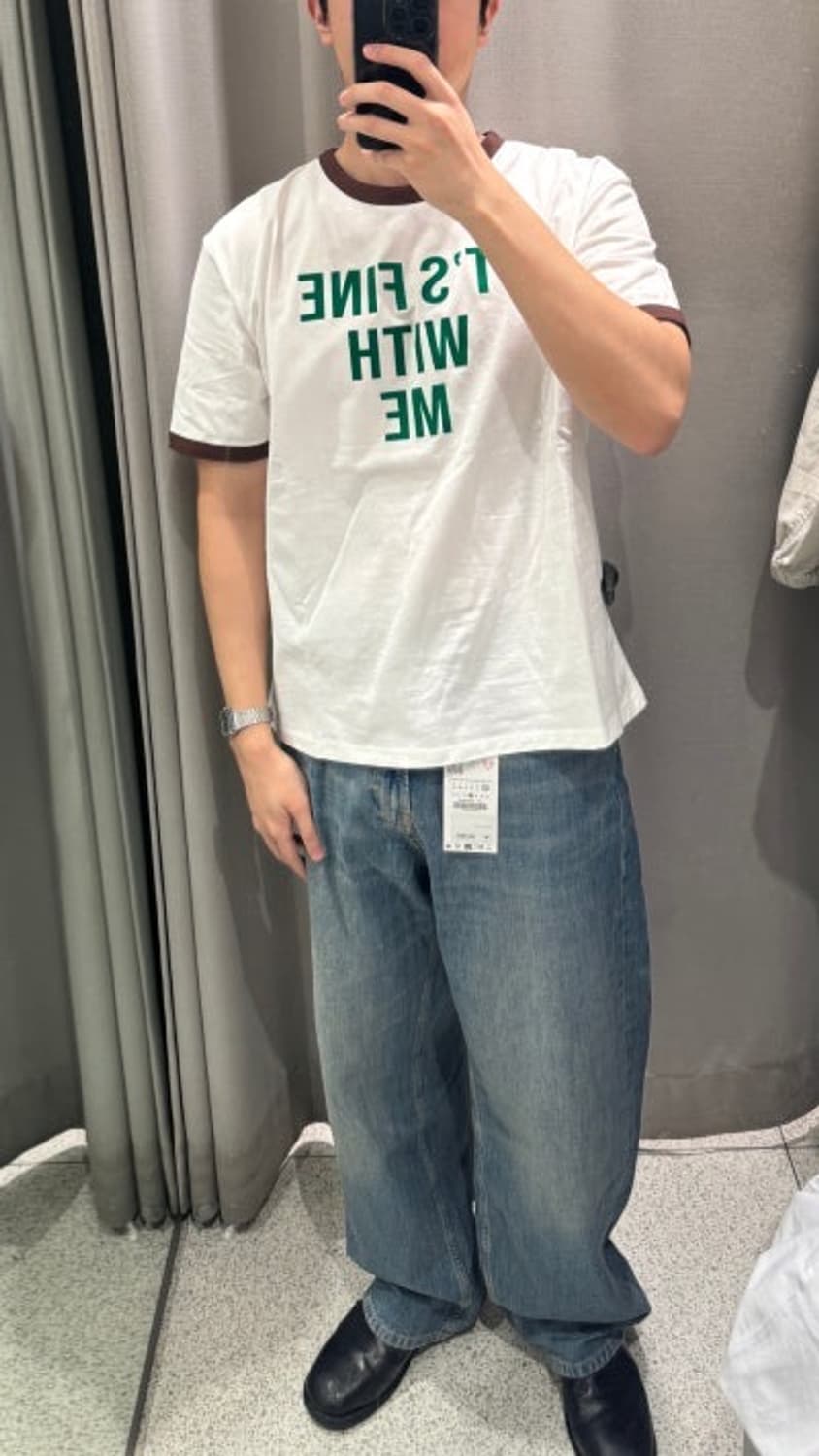 [31] ZARA 자라 루즈 플레어핏 배기 진 상품이미지8