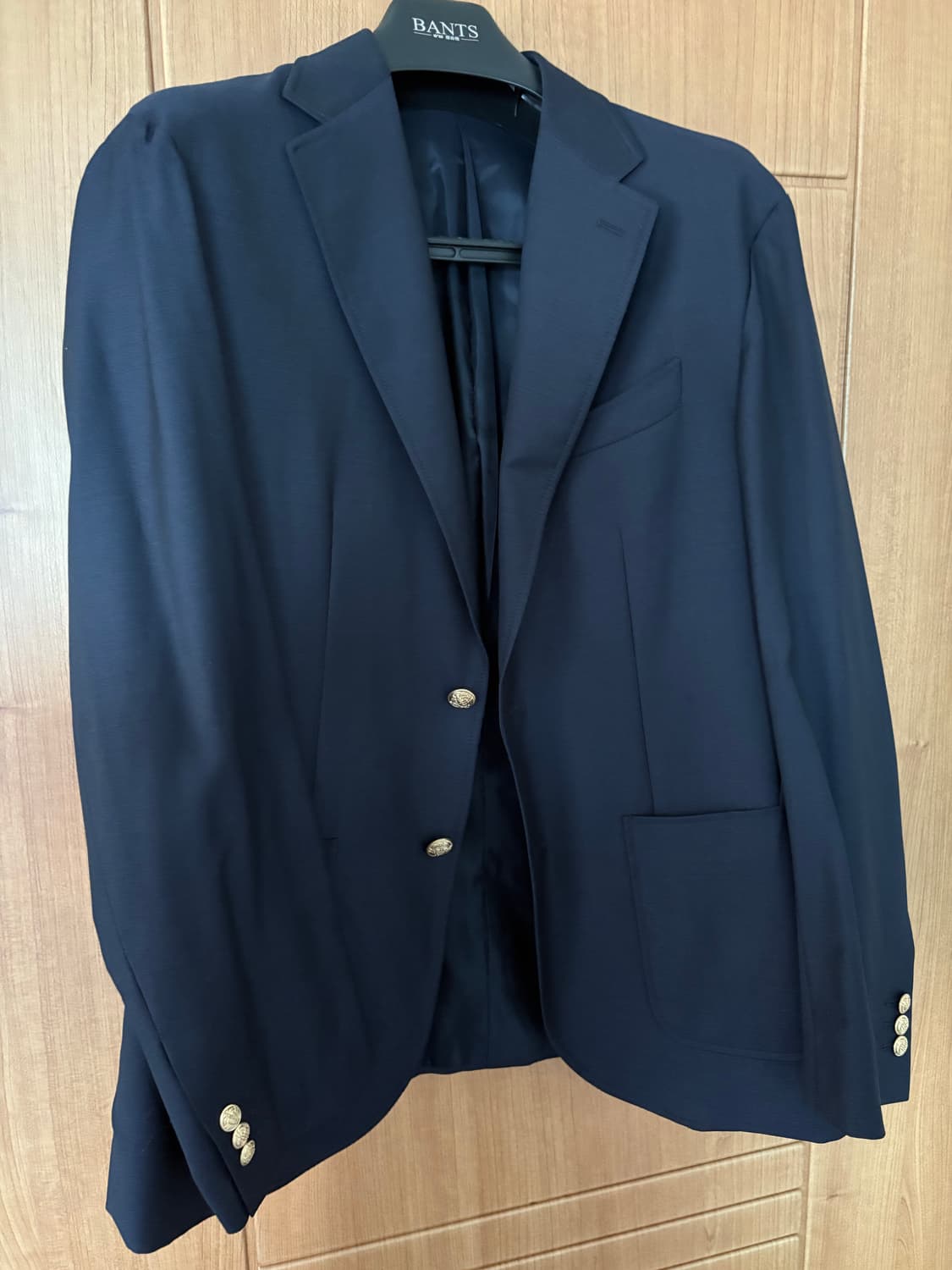 반츠 VTR 우스티드 울 2B 싱글 블레이저 네이비 105 상품이미지3