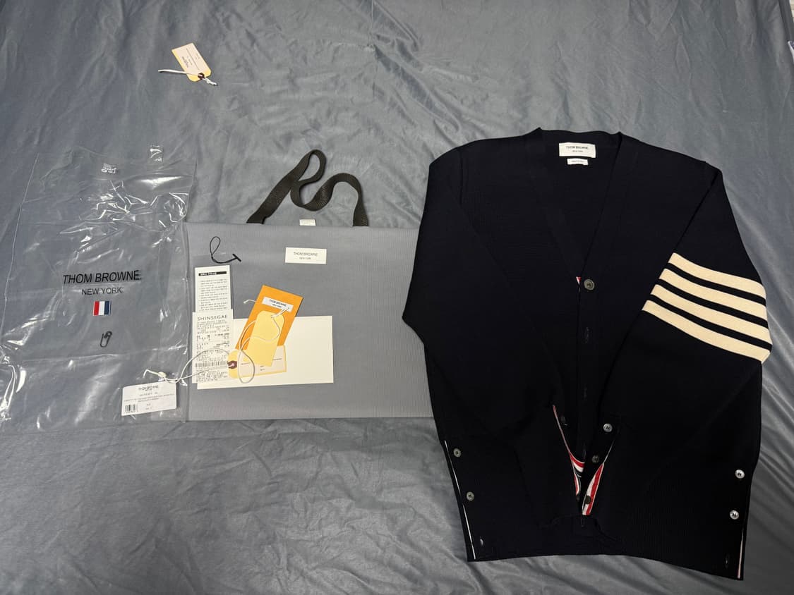 [백화점판] 톰브라운 밀라노스티치 가디건 3사이즈 상품이미지1