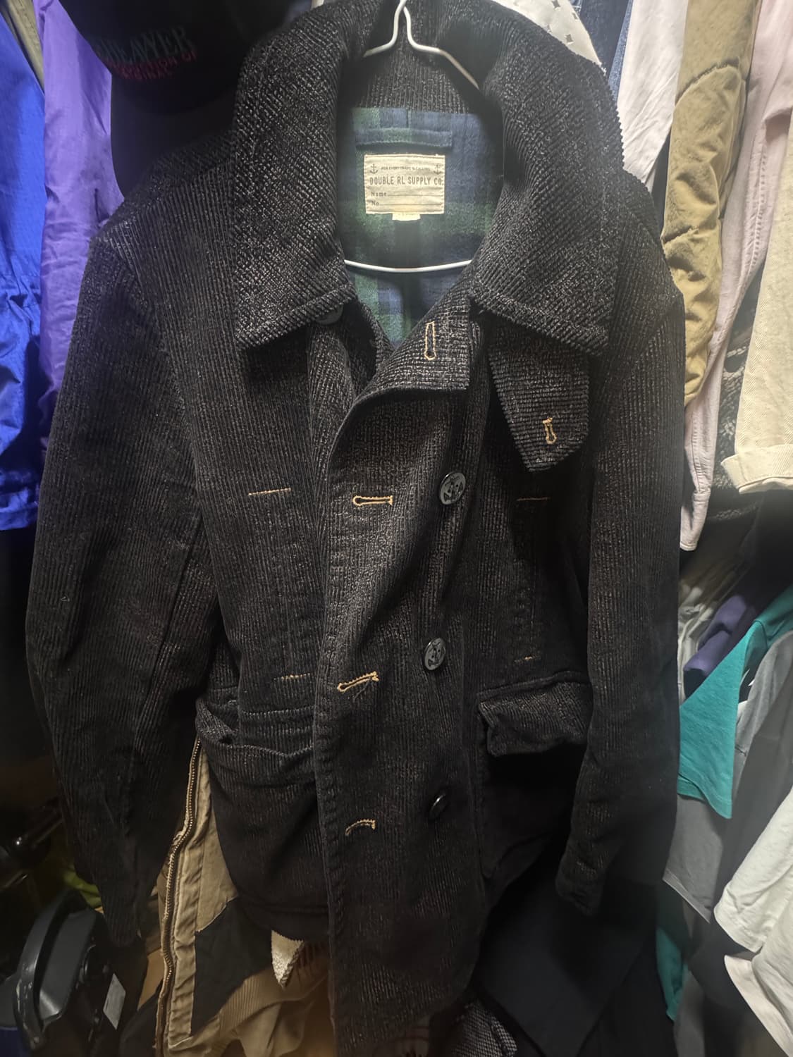 더블알엘 피코트 급처 안감 디테일 /미국메이드/폴로랄프로렌/RRL/ 상품이미지2