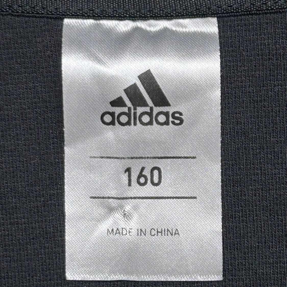 아디다스 트랙탑 코튼 져지 블랙 160 상품이미지5