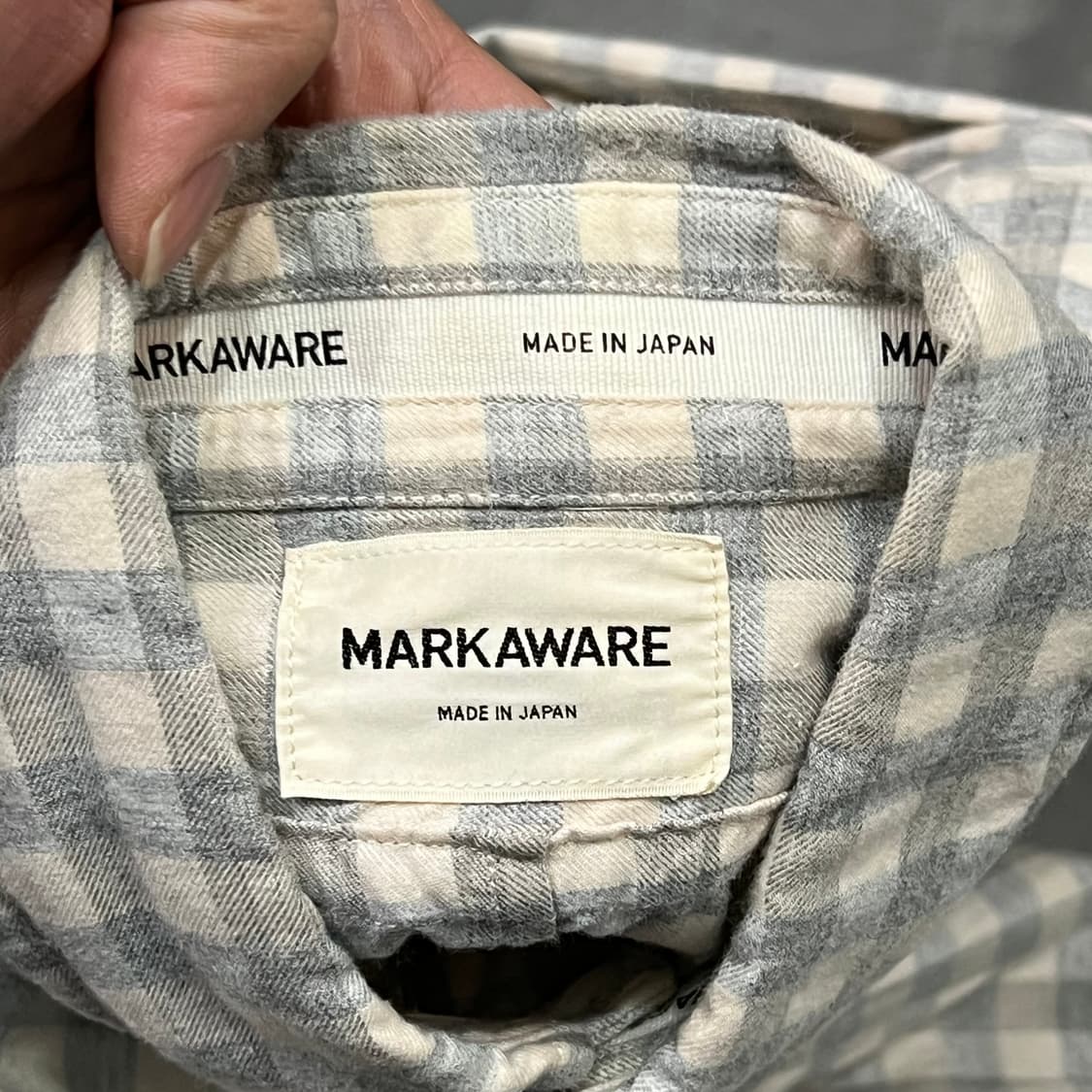  마카웨어 체크 셔츠 y15995 상품이미지6