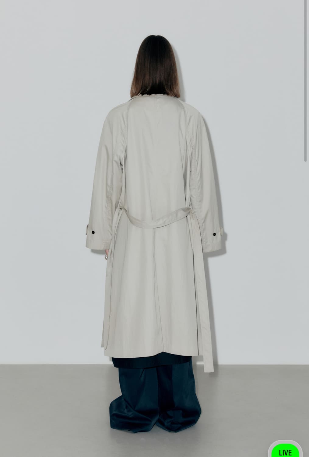 Low Classic Raglan Sleeve Trench Coat  상품이미지4
