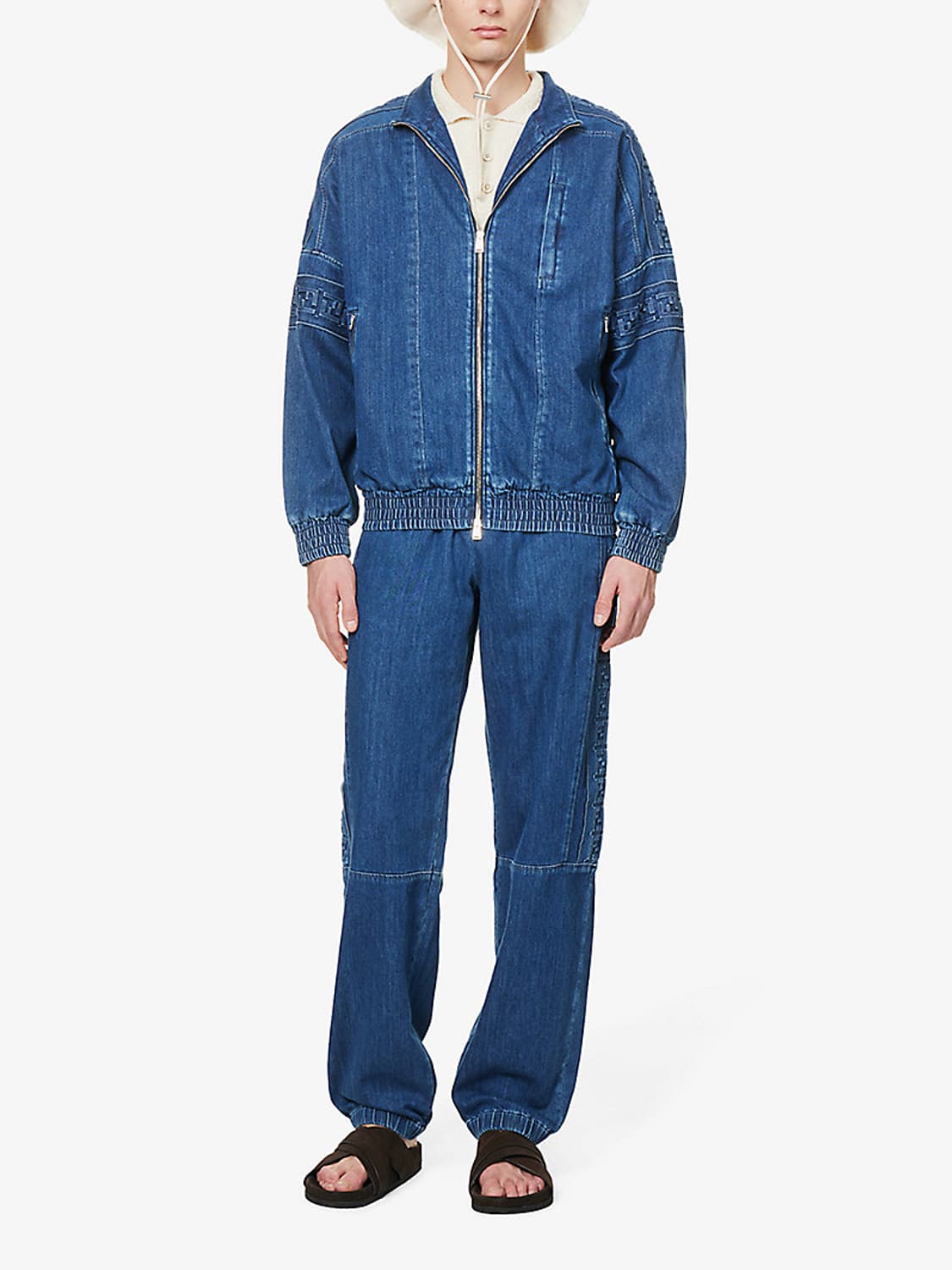 펜디 페디드 워시 릴렉스 핏 데님자켓 상품이미지6