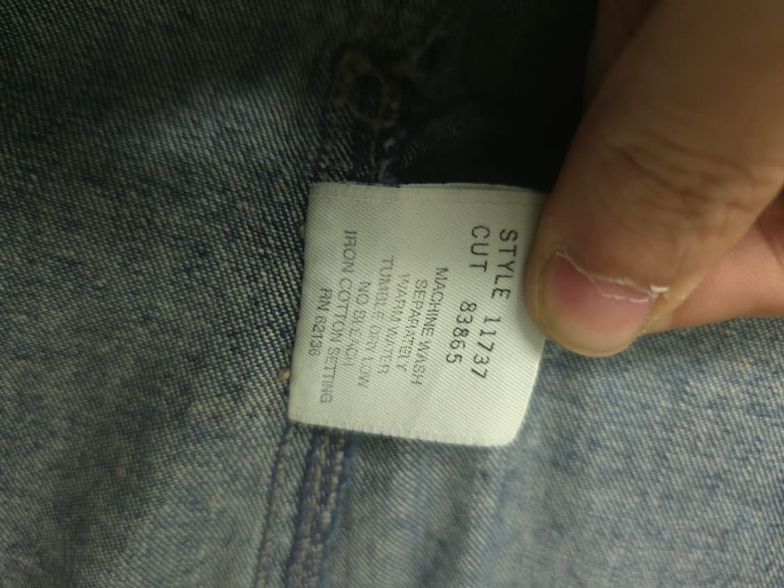 90s GUESS Vintage Denim Overalls 상품이미지8