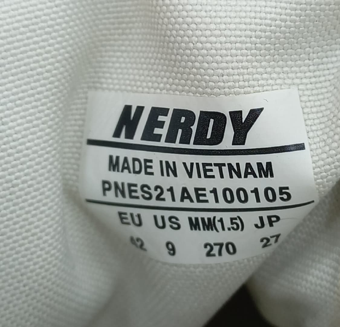 널디 젤리그 캔버스 하이 블랙 270mm 상품이미지5