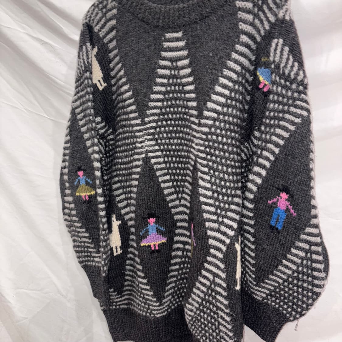 빈티지  알파카 니트 상품이미지2