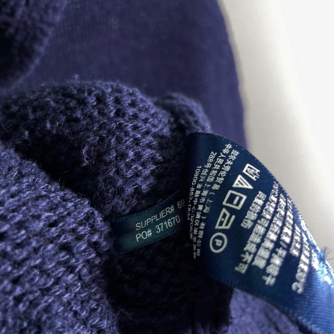 폴로 성조기 하프 버튼 니트 상품이미지9