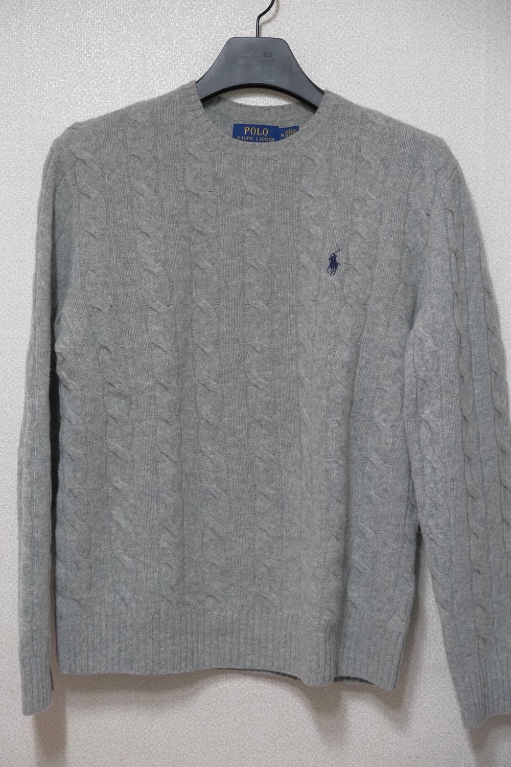 폴로 랄프로렌 케이블 니트 M 상품이미지2
