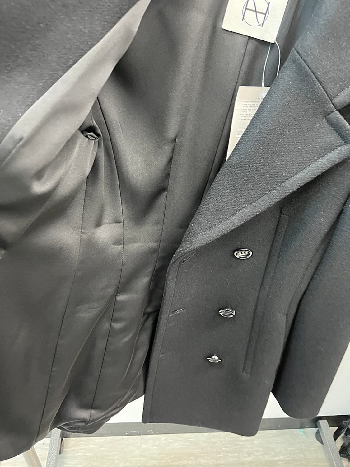 여) 하나보 신형 캐시미어 피코트  상품이미지6