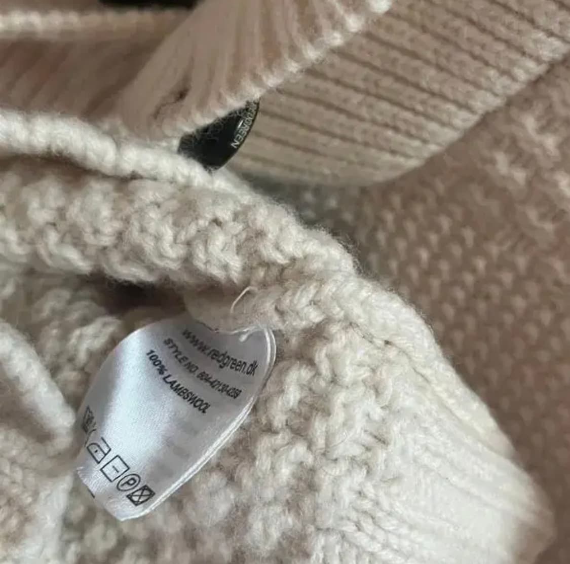 레드그린 램스울 캐주얼 카라 니트 110 빅사이즈  상품이미지6