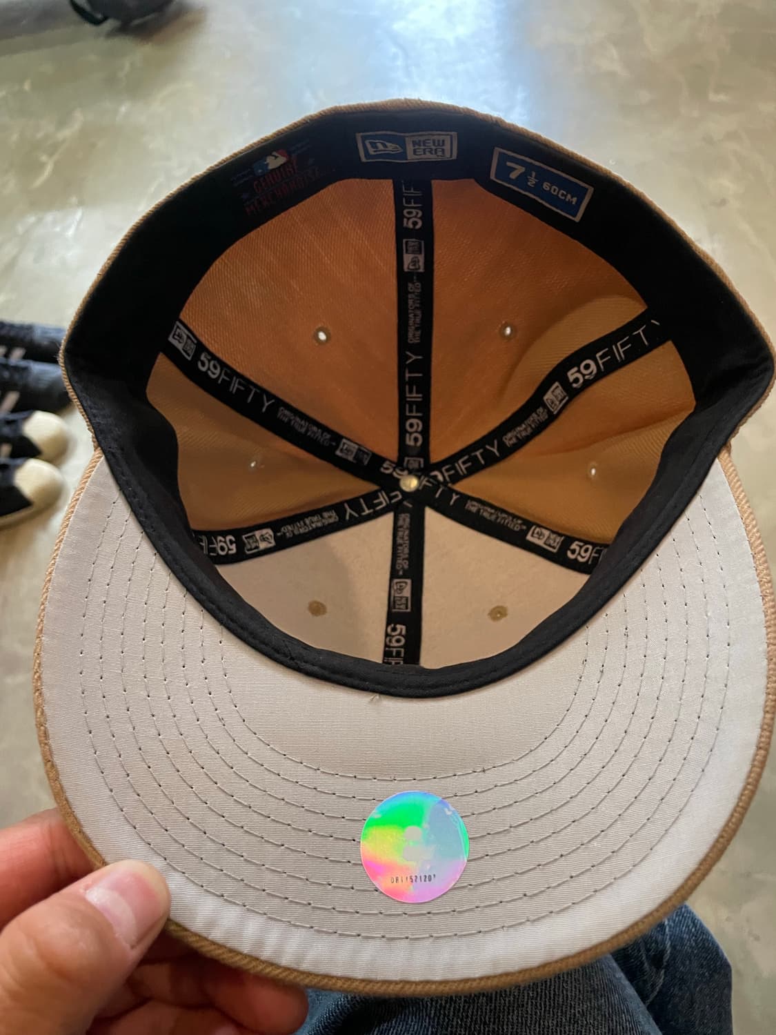 뉴에라 뉴욕 양키스 베이지 7 1/2 (60cm) 상품이미지7