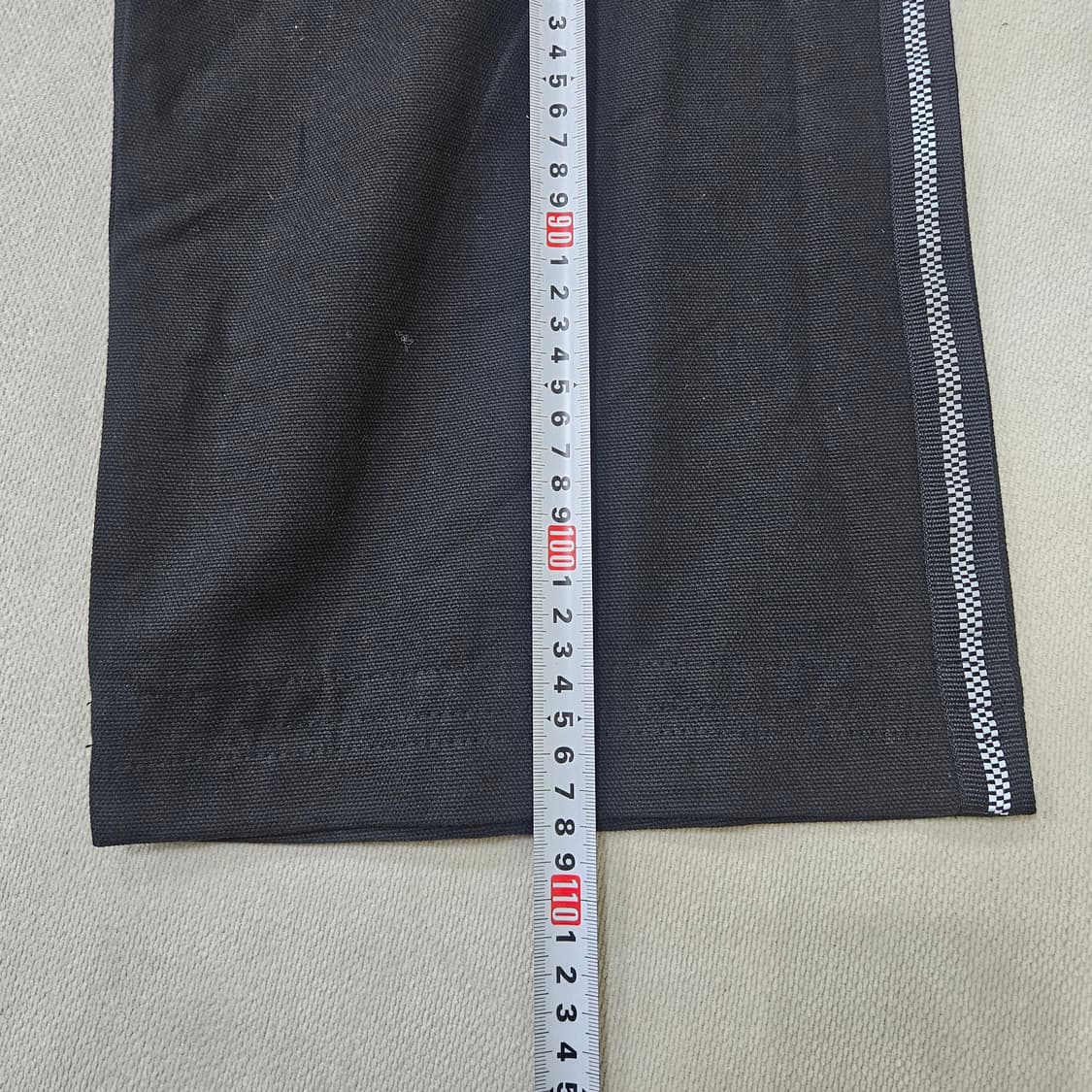 M 네스티팜X노메뉴얼 블랙 치노팬츠 0401Y 상품이미지8