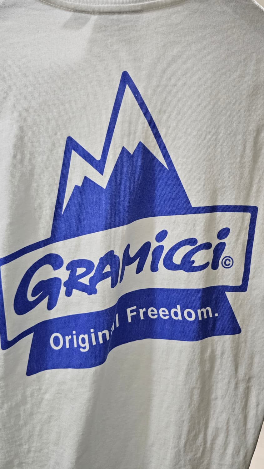 그라미치 피크 화이트 반팔티 M(95) 상품이미지6