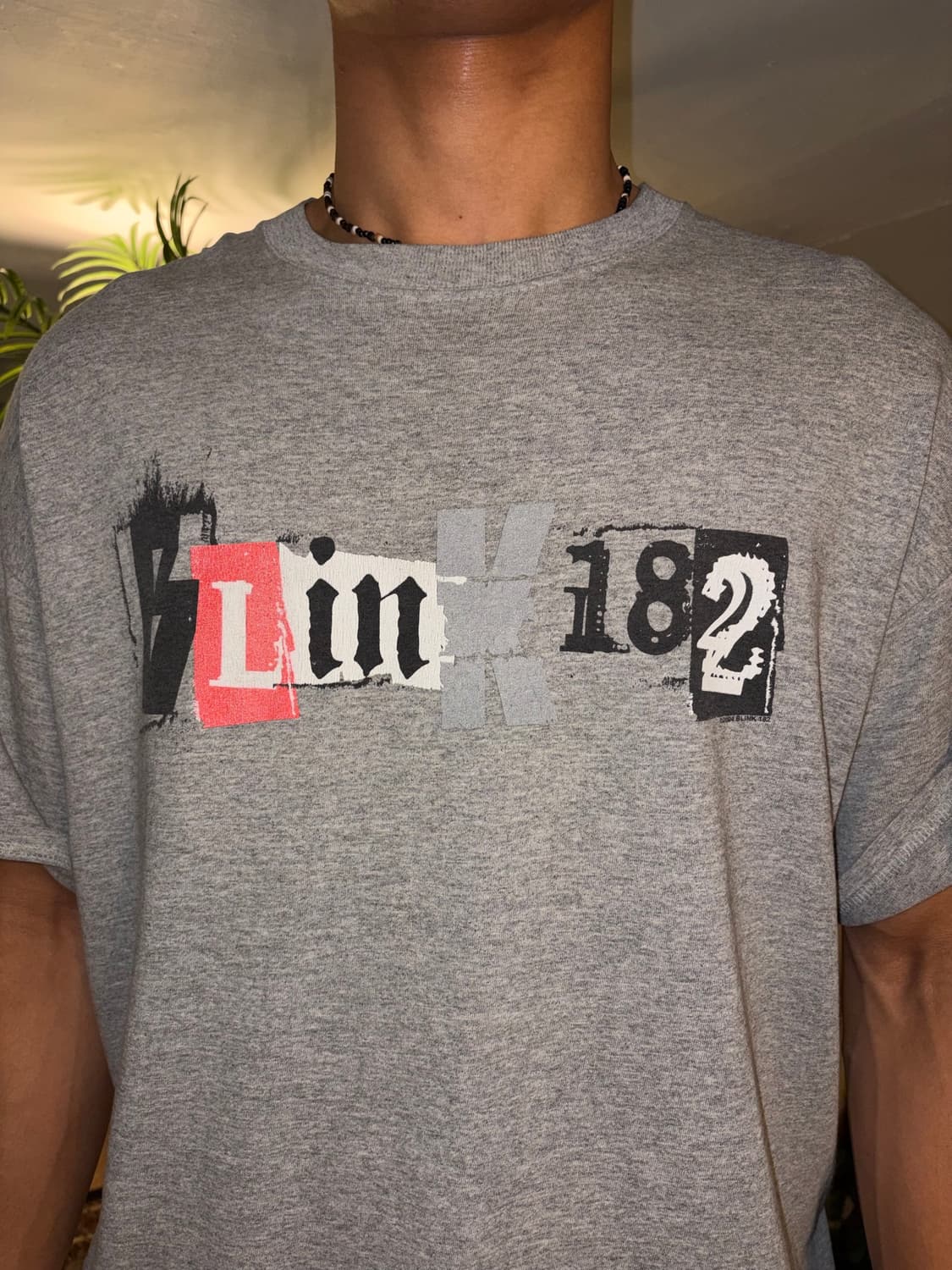 00‘s Blink-182 Ransom note logo T-shirt 상품이미지4