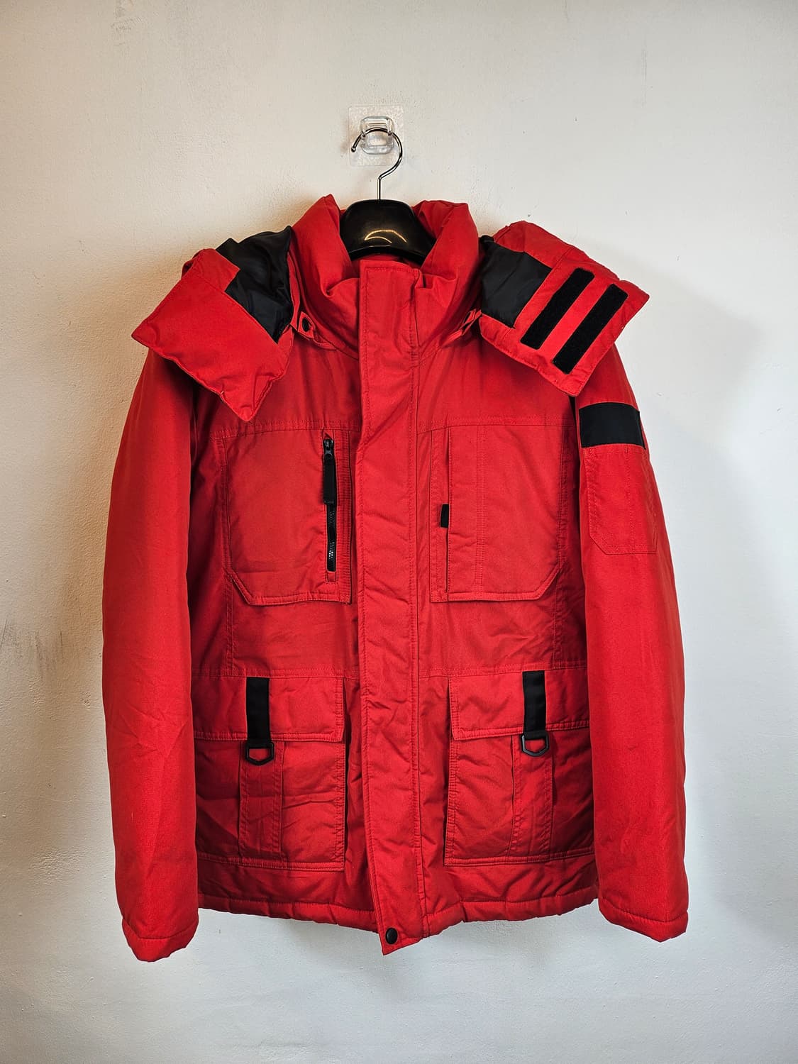 DESIGN BY ITALY 빨간색 패딩 95(M) 상품이미지5