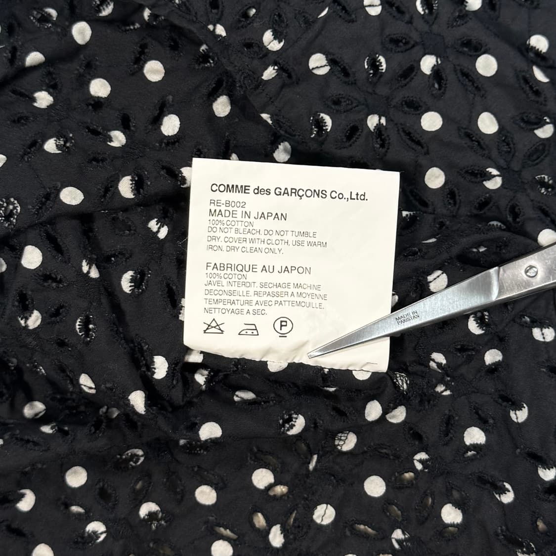 Flower polka dot shirt jacket 상품이미지7