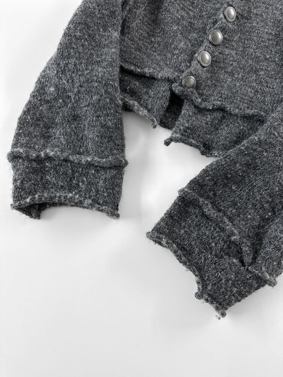 리미 푸 울 블랜드 크롭 니트 자켓 상품이미지8