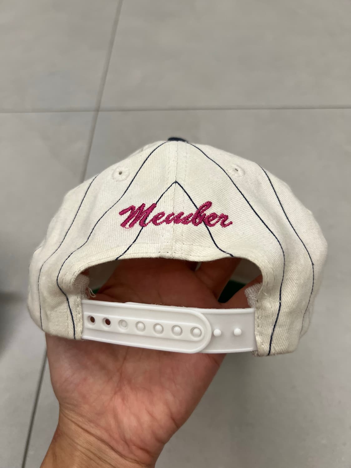 90s 빈티지 클럽 카멜볼캡 상품이미지5