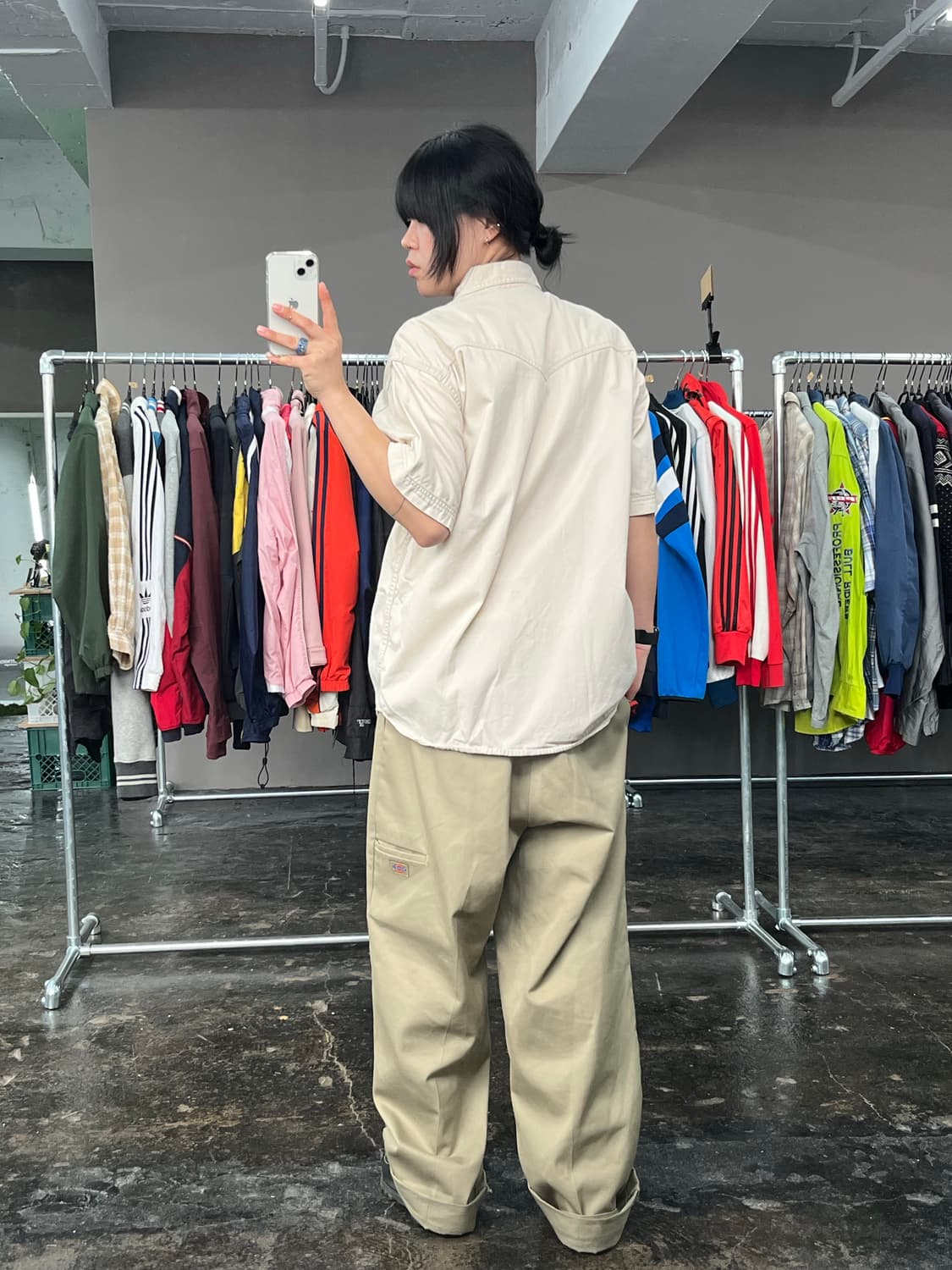 랭글러 웨스턴 코튼 셔츠  상품이미지5